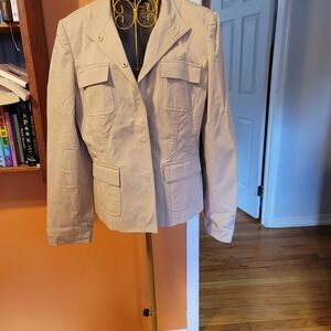 Ralph Lauren Tan Coat Lightweight Classic